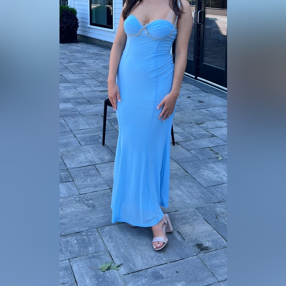 Blue Hello Molly Dress